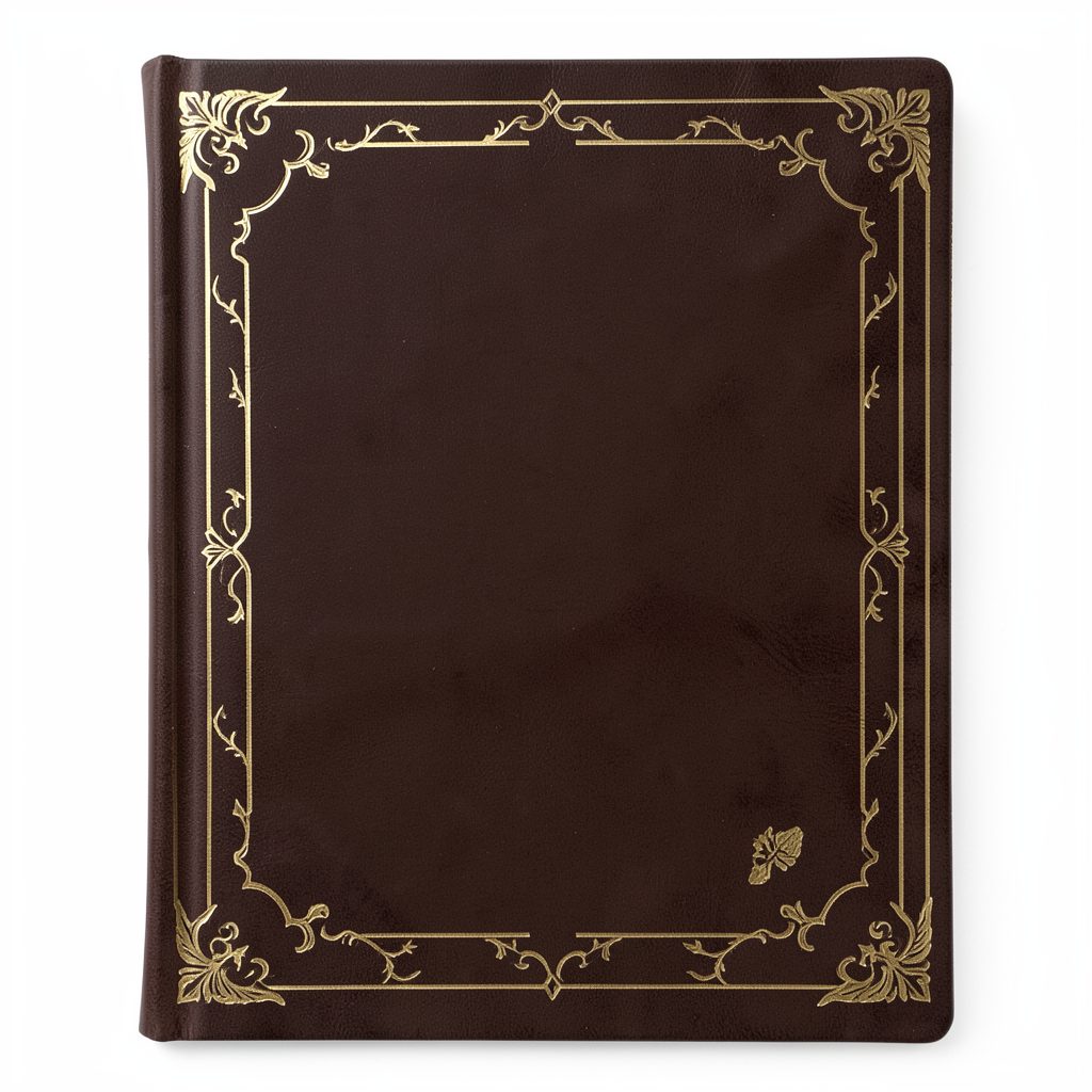 A deluxe slip-covered trade paperback in deep brown and gold tones, with an elegant, collectible presentation